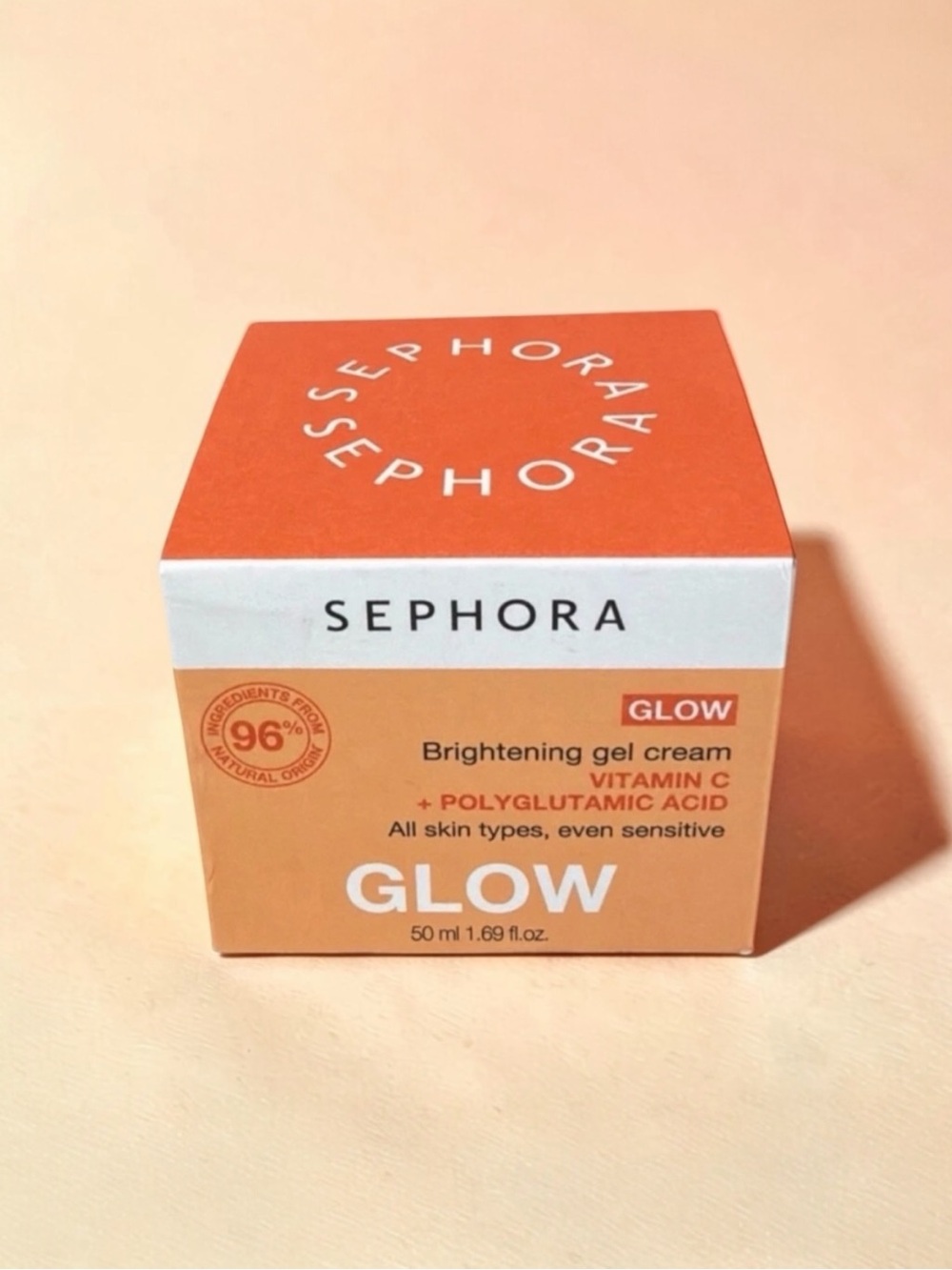 Sephora Eye Cream Glow Brightening Vitamin C Hyaluronic Acid 50 ml / 1.69 fl oz